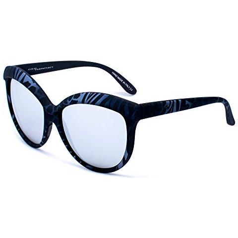 0092-ZEF-071 Occhiali da sole, Multicolore (Gris / Nero), 58.0 Donna - Foto 2