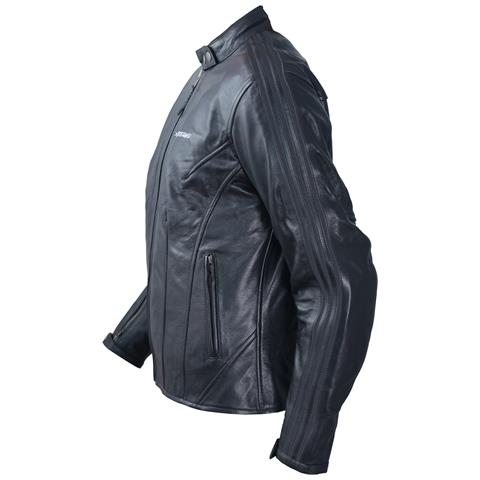 Giacca Pelle Donna Moto Protezioni Ce Fodera Termica Removibile 2x - Foto 5