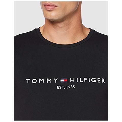 Logo Tee Maglietta, Nero (jet Nero Base), Medium Uomo - Foto 5