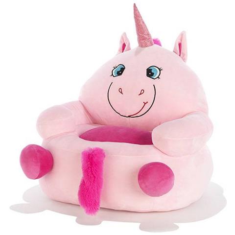 Poltroncina Unicorno Rosa Plush & Company 07724 - Foto 1