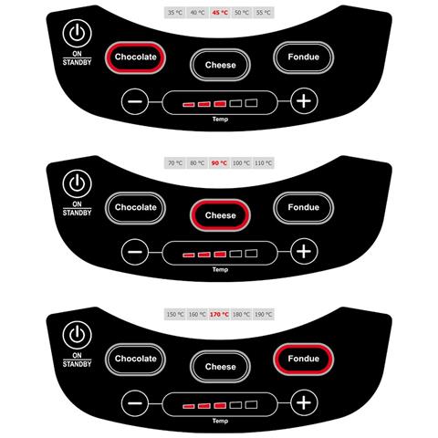 F 1200 fondue, gourmet & wok 1,5 L 6 persona (e) - Foto 4