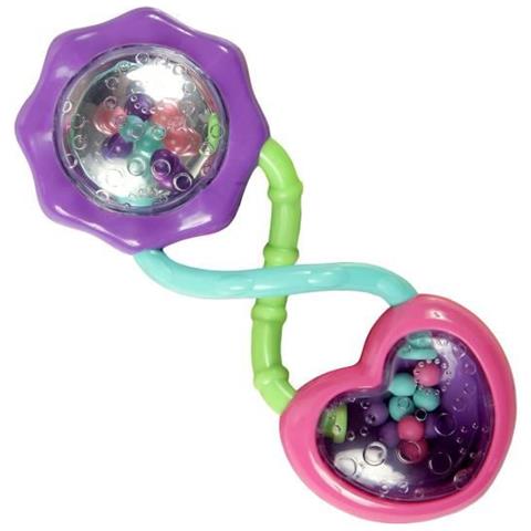 Hochet Rattle & Shake Barbell Rose - Foto 1