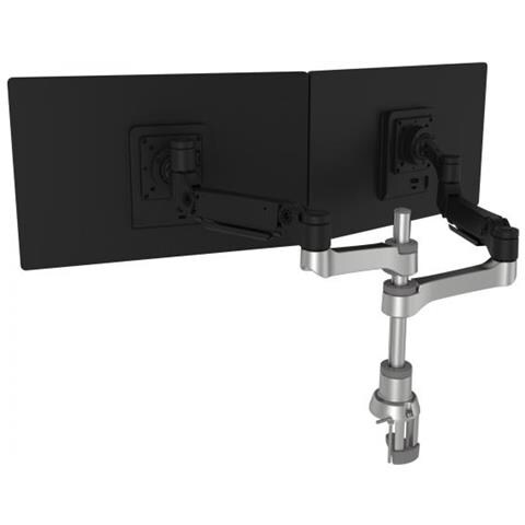 RGOVLCA4TWSI supporto da tavolo per Tv a schermo piatto 66 cm (26") Silver, Black - Foto 1