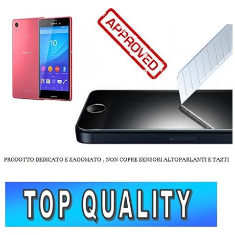 Tempered Glass Screen Protector Pellicola Vetro Temprato Sony Xperia M4 Aqua - Foto 1