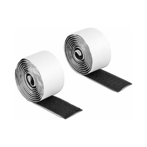 19060 Velcro Plastica Nero, Bianco 1 Pezzo (i) - Foto 1