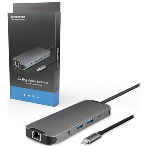 DSC-901 docking station per dispositivo mobile Grigio - Foto 7