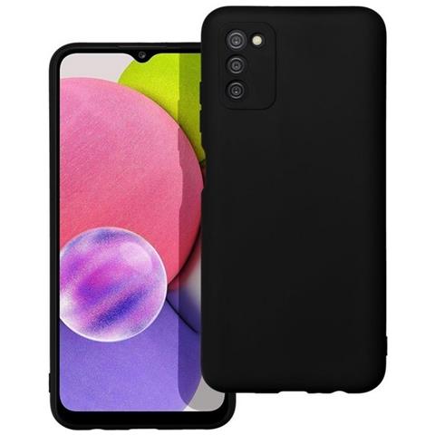Custodia Tpu Silicone Cover Soft-case Per Samsung Galaxy A03s A037 Black - Foto 1
