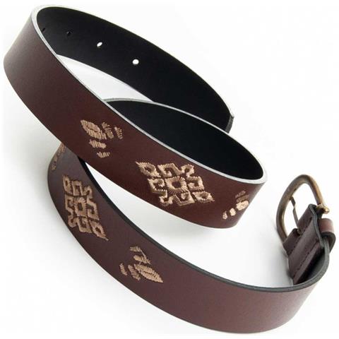 Purapiel Belts Bordbelt Marrone - Foto 2