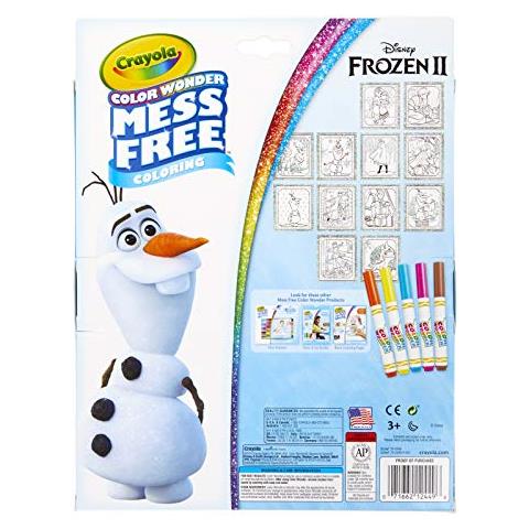 Frozen 2 Effetti Glitter Colore Wonder Set, Colorazione Senza Disordine, Regalo Per Bambini, 3, 4, 5, 6 - Foto 3