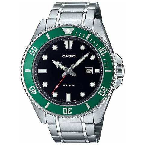 Orologio Uomo Mdv-107d-3avef Nero Argentato - Foto 1