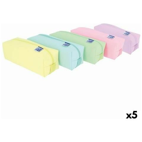 Astuccio Scuola Oxford Live & Go 22 X 8 X 7 Cm (5 Unità) - Foto 1