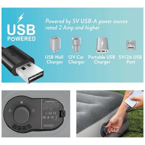 Materassino Gonfiabile Intex Comfort Queen 152 X 36 X 203 Cm 2 Unità - Foto 2