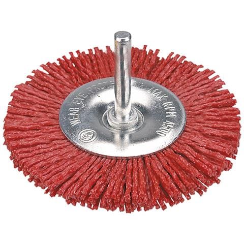 Spazzola A Disco Abrasivo Con Gambo Da 100 Mm - Foto 1