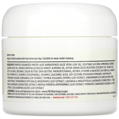 Crema Al Retinolo 2 Fl Oz (59 Ml) Swanson Health Products - Foto 2