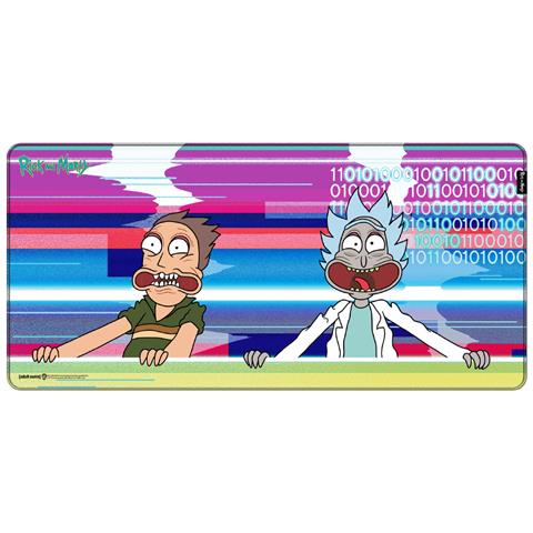Rick And Morty - Glitched Gaming Tappetino Per Mouse Xl - Foto 1