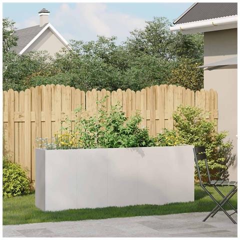 Fioriera 200x40x80 Cm In Acciaio Inox - Foto 3