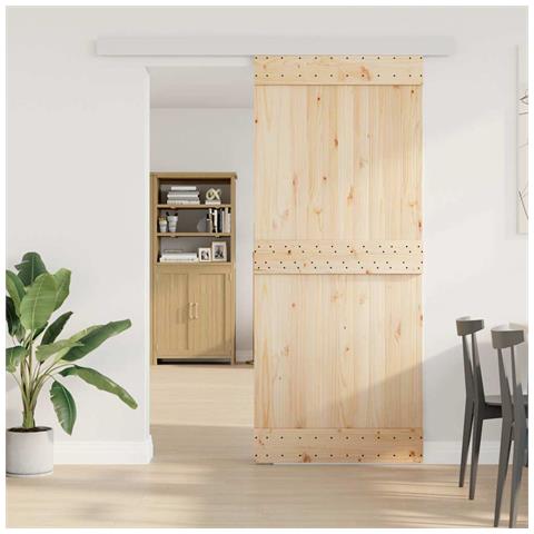 Kit Ferramenta Per Porte Scorrevoli 183 Cm In Lega Di Alluminio - Foto 3