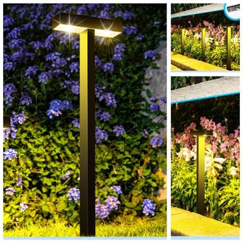 Lampada Solare A Bilancia Luce Calda Per Giardino E Prato - Foto 5