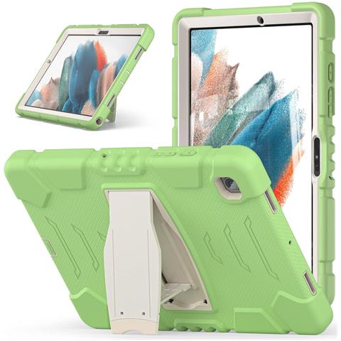 Custodia Per Samsung Galaxy Tab A8 10.5"" Antiurto Con Supporto Verde - Foto 1