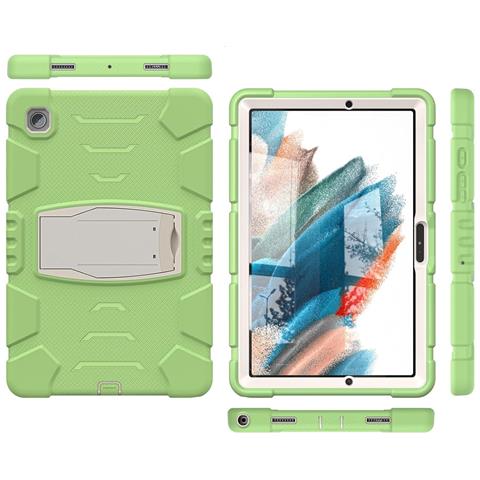 Custodia Per Samsung Galaxy Tab A8 10.5"" Antiurto Con Supporto Verde - Foto 2