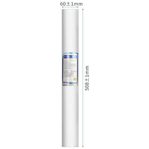Cartuccia Filtro Acqua Sedimenti Pp Da 20 Pollici, 1 Micron, Con Carbone Attivo Granulare E Blocco Di Carbone Sinterizzato - Foto 2