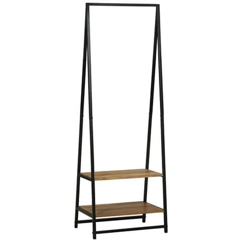 Scaffale per vestiti 60x45x180 cm Legno Massello di Acacia - Foto 1