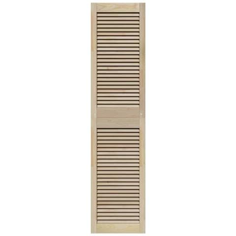 Porta per Armadio con porta 4 pz Naturale 170 x 2,1 x 39,5 cm - Foto 1