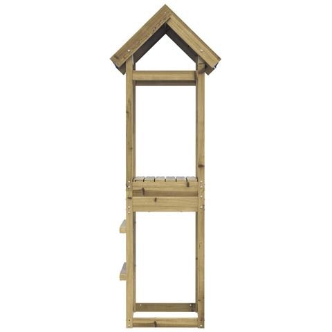 Torre da Gioco Marrone Legno Impregnato Solido - Foto 2