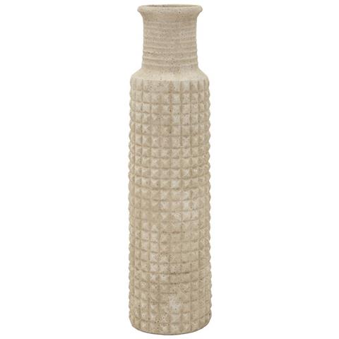 Vaso Sand Da Esterno Altissimo In Resina Beige - Foto 1