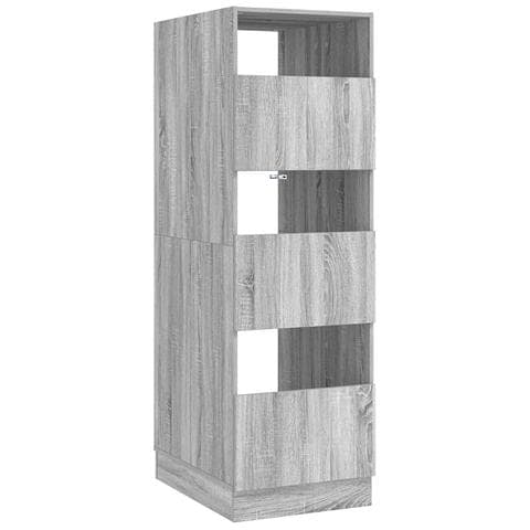 Mobile da lavanderia con porta Grigio Sonoma 50 x 68 x 162 cm - Foto 1