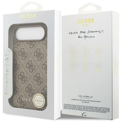 Custodia Iphone Air Magsafe Marrone Guess - Foto 7