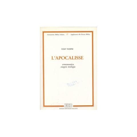 Ugo Vanni - L'apocalisse. Ermeneutica, esegesi, teologia - Foto 1