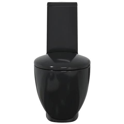 Vaso WC in Ceramica con Scarico Dietro Nero - Foto 2