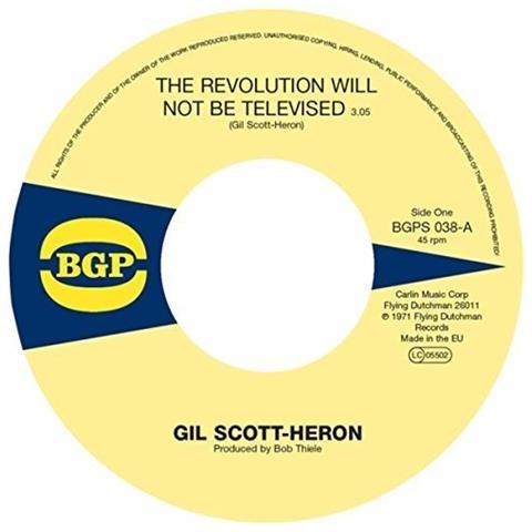 Gil Scott-Heron - The Revolution Will Not Be Televised - Foto 1