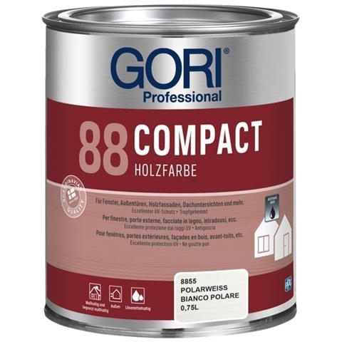 88 - 5000 Verde Smeraldo 0,75 L - Finitura Coprente Per Tutti I Legni Esterni - Foto 1