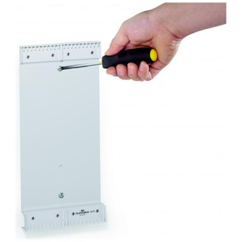 Supporto Da Parete 20 Pannelli A4 Non Inclusi Linea Function Grigio - Foto 1