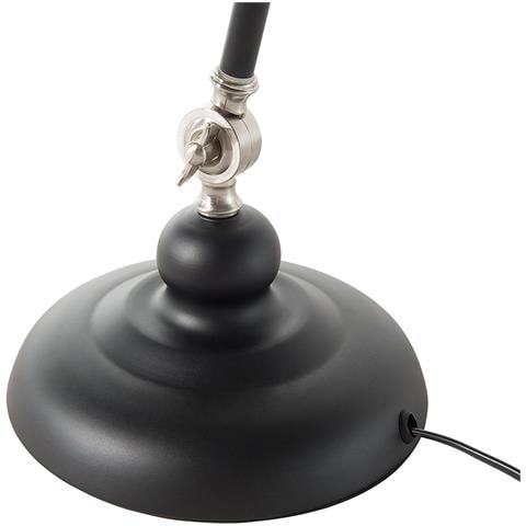 Lampada Da Tavolo Moderna In Colore Nero Opaco - Meramec - Foto 29