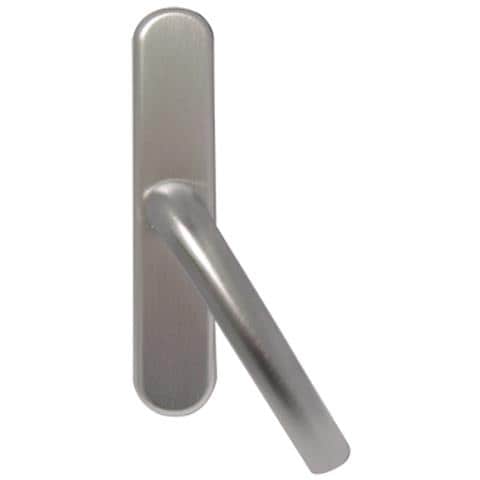 Cremonese Maniglia Per Finestra Porta Balcone Serie Delta Ottone Cromo Satinato - Foto 1