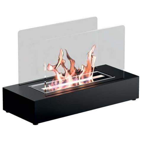 Biocamino Cremona da Tavolo Potenza 1,5 kW Capacità Bruciatore 1 Litro Colore Nero - Foto 1