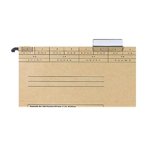 100420891 - Etichette Per Cartelle Sospese (identificazione Verticale E Laterale), 50 Pz, Incolori - Foto 2