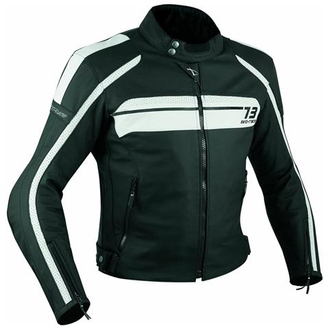 Sport Giacca Giubbino Pelle Moto Naked Custom Protezioni Omologate Ce Bianco Xl - Foto 1