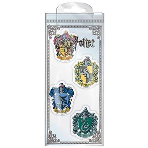 Harry Potter Kit Di 4 Gomme, 9 X 3 X 21,5 Cm - Foto 1