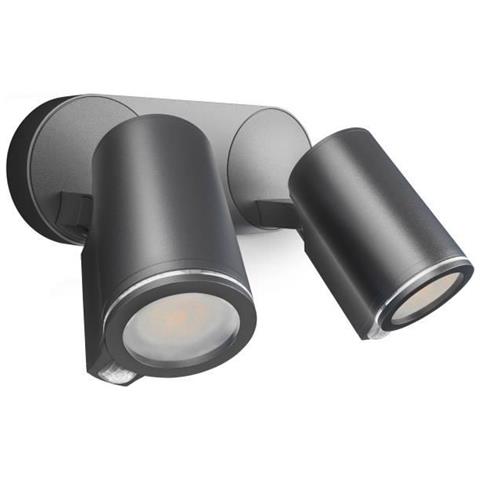 Faretto Per Esterni Con Sensore Spot Duo Sensor Connect Nero - Foto 8