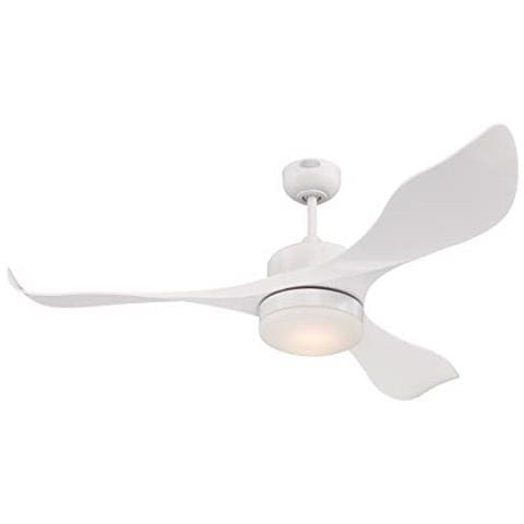 Pierre Ceiling Fan, White, 132 Cm - Foto 1
