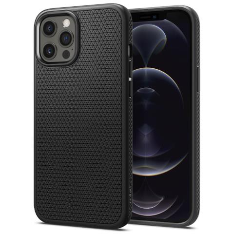 Liquid Air Matte for iPhone 12 Pro Max black - Foto 1