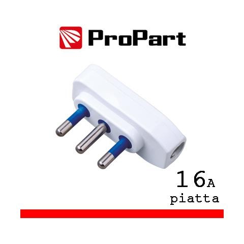 Spina 16a 2p+t Piatta Polybag - Foto 1