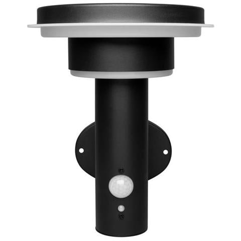 Ledvance Applique Da Esterno Endura Solar Wall Doppio Cerchio 6 W = 600lm Nero - Foto 1