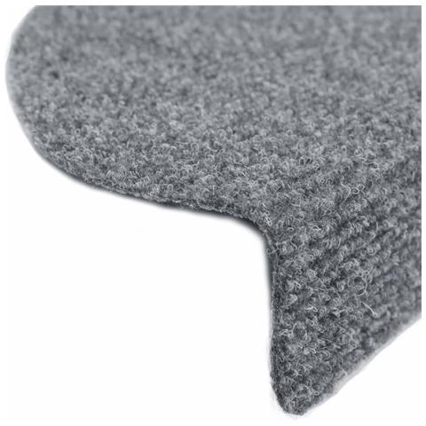Tappetini Scale Adesivi 5 pz 65x21x4 cm Grigio Chiaro Agugliati - Foto 6