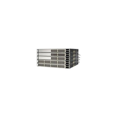 Switch Layer 3 Cisco Catalyst 3750E-48PD-E 48 Porte - 48 x RJ-45 - Porta Stack - 2 x Slot espansione - 10/100/1000Base-T - Foto 2