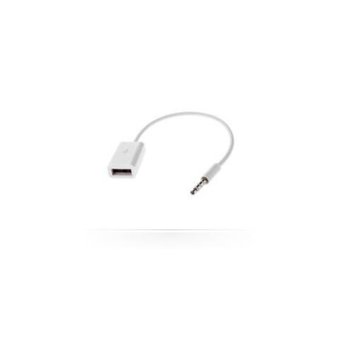 AUDUSBF, 3.5mm, USB A, Maschio / femmina, Bianco - Foto 1